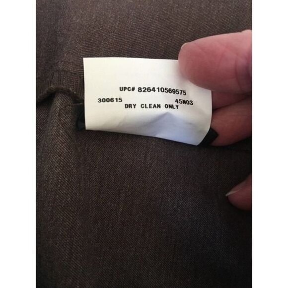 BCX Style Skirt Womens XL Stretchy Heather Brown Pull On Casual or Dress Up NWT - Picture 12 of 12